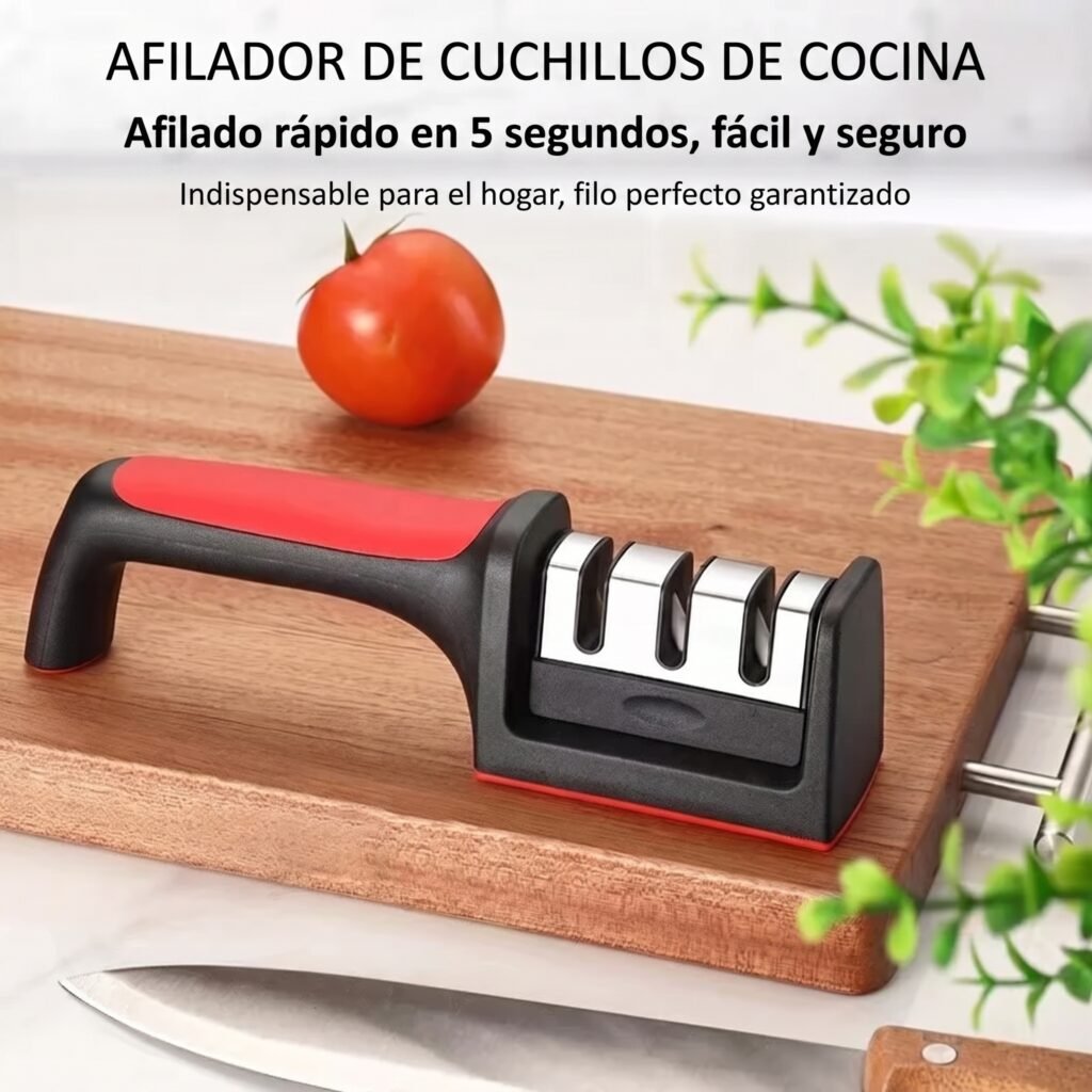Afilador de Cuchillos Manual 3 en 1 ProSharp | Coroez