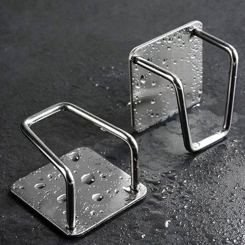 Soporte Adhesivo para Esponja SteelHold en Acero Inoxidable