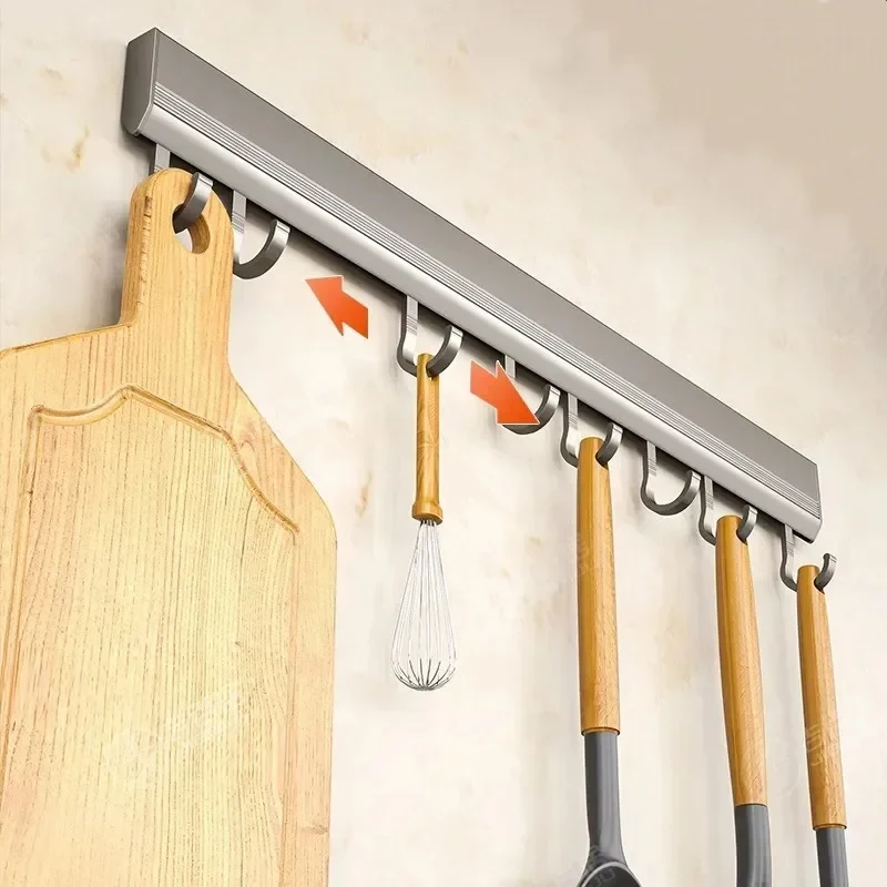 Riel Organizador de Pared para Utensilios en Aluminio BarraRail | Coroez