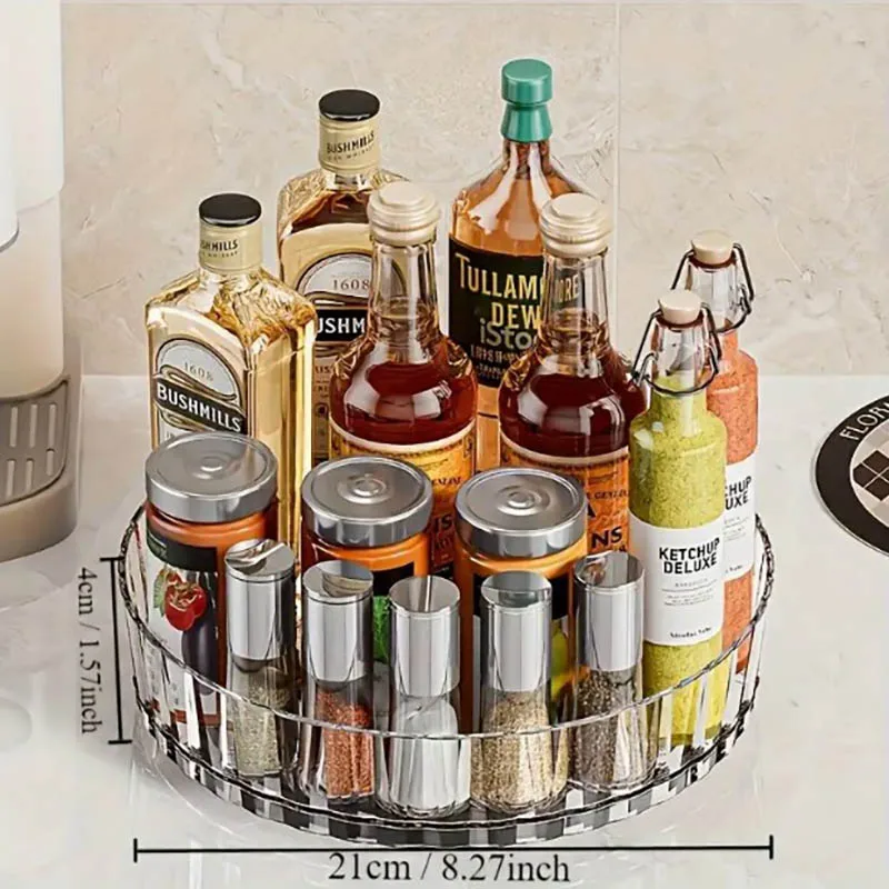 Organizador Giratorio de 360° para Cocina y Alacena LazySpin | Coroez