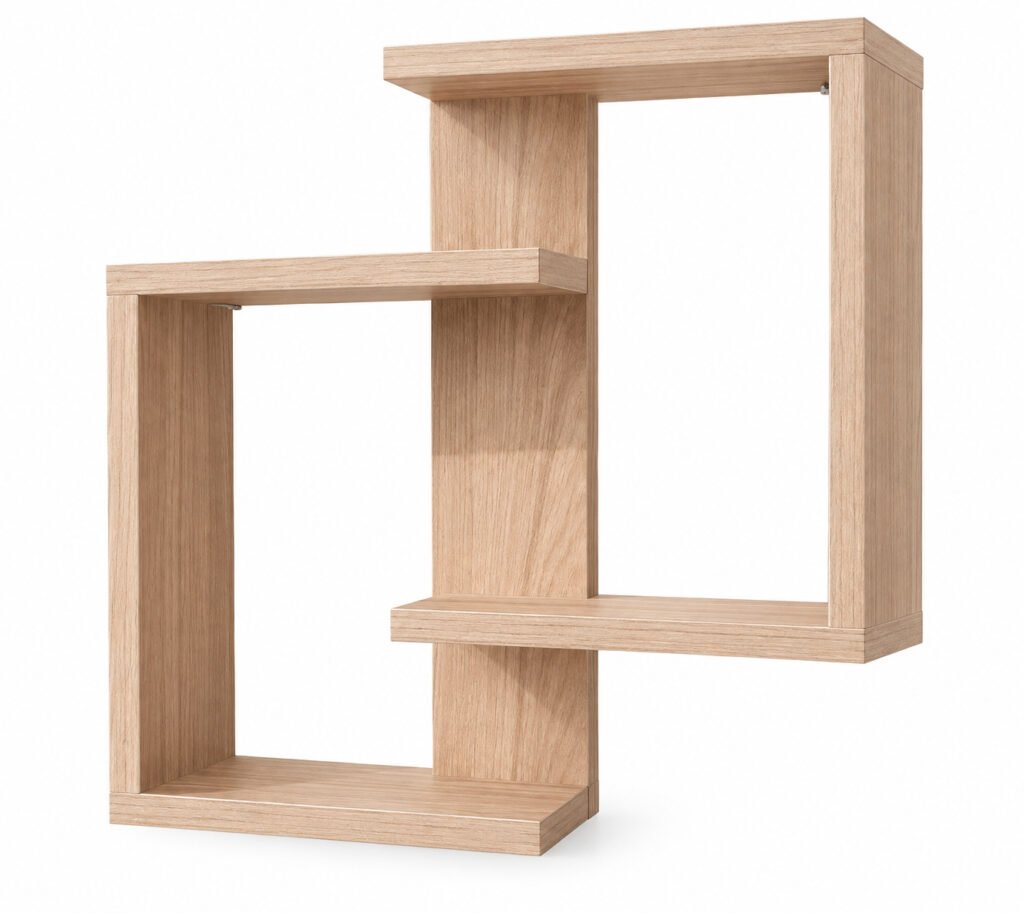 Estante Flotante Minimalista de Pared en Madera ModuShelf | Coroez